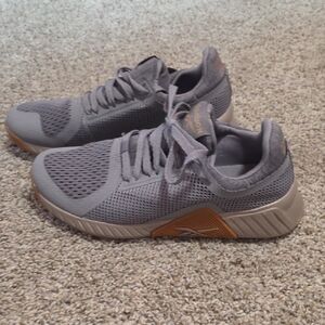 Reebok Gray and Tan Sneakers